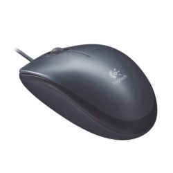 Logitech M90 Wired Mouse, Optical Tracking, Usb Connector, Navy (Mac, PC)